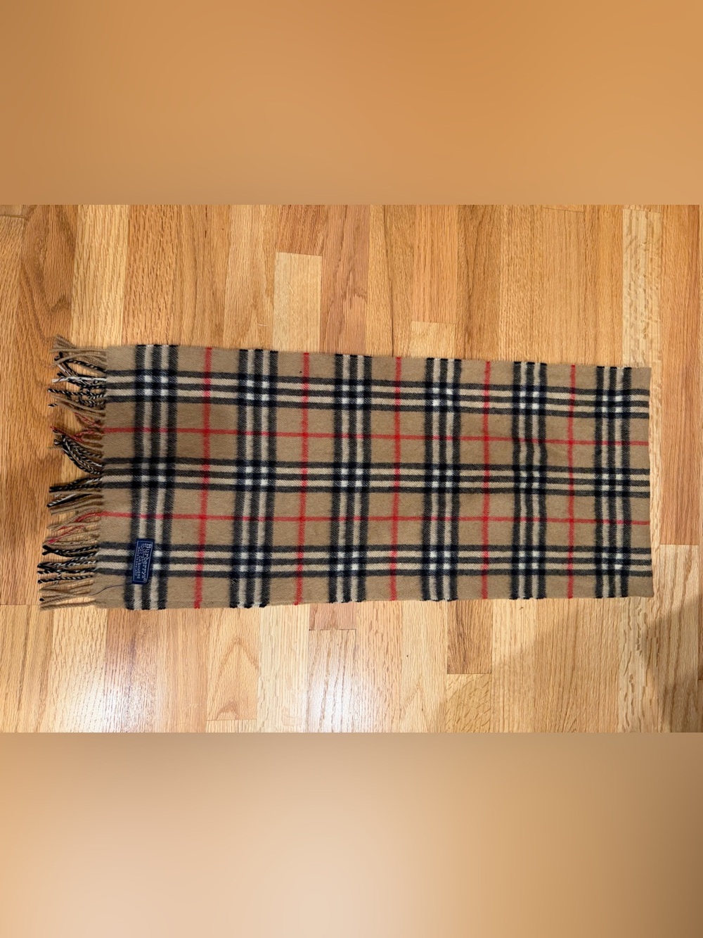 Burberry Nova Check Cashmere Scarf